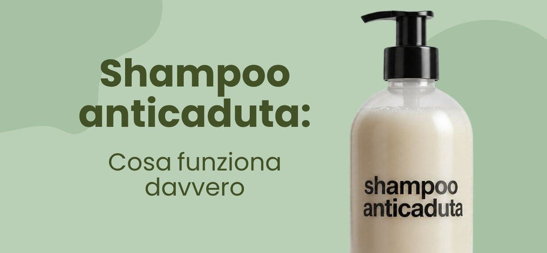 Flacone di shampoo anticaduta: cosa funziona davvero contro la caduta dei capelli