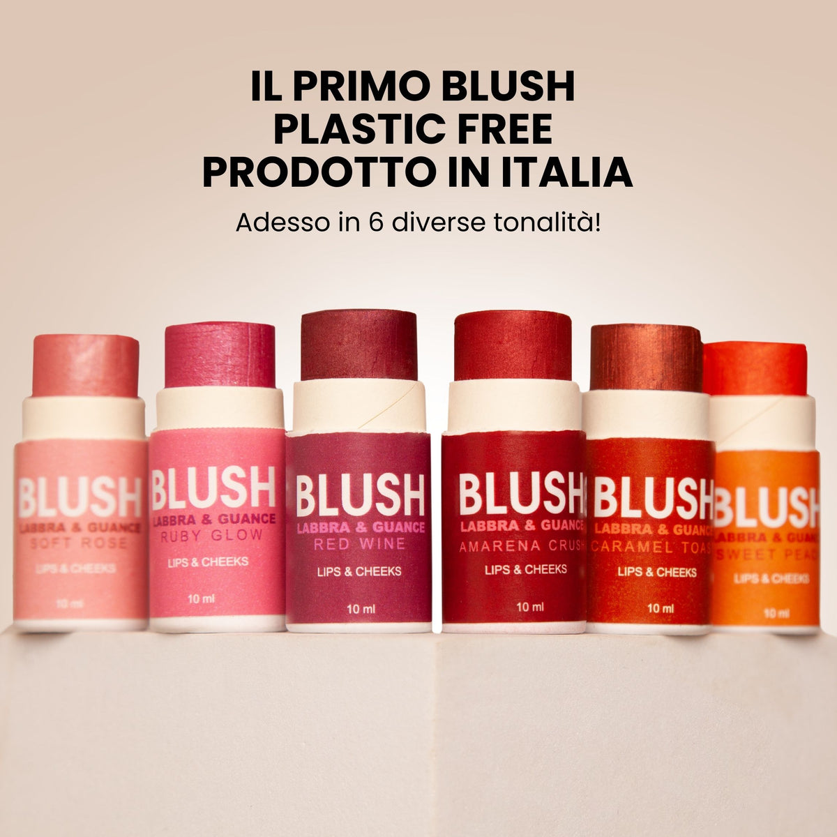 Blush Labbra e Guance - Ruby Glow