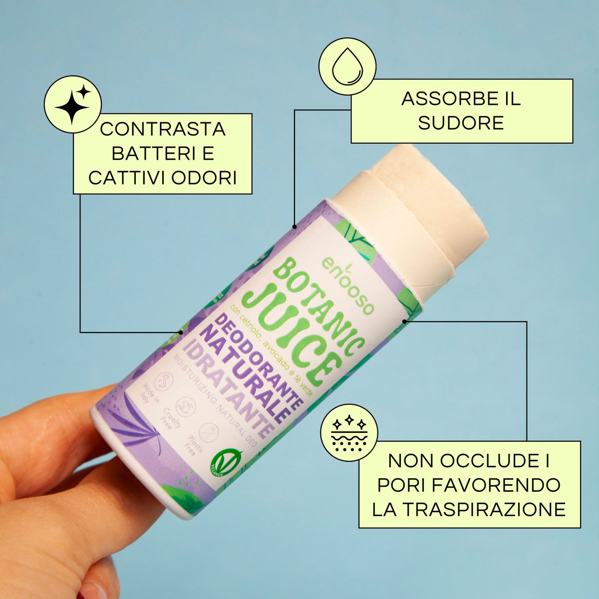 Deodorante Solido Idratante - Botanic Juice