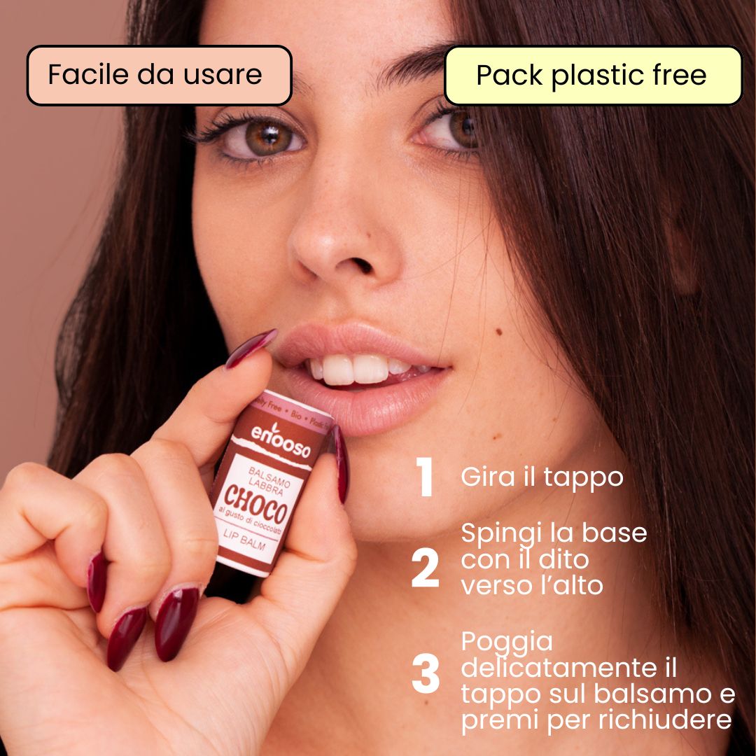 Balsamo Labbra CHOCO - Cioccolato