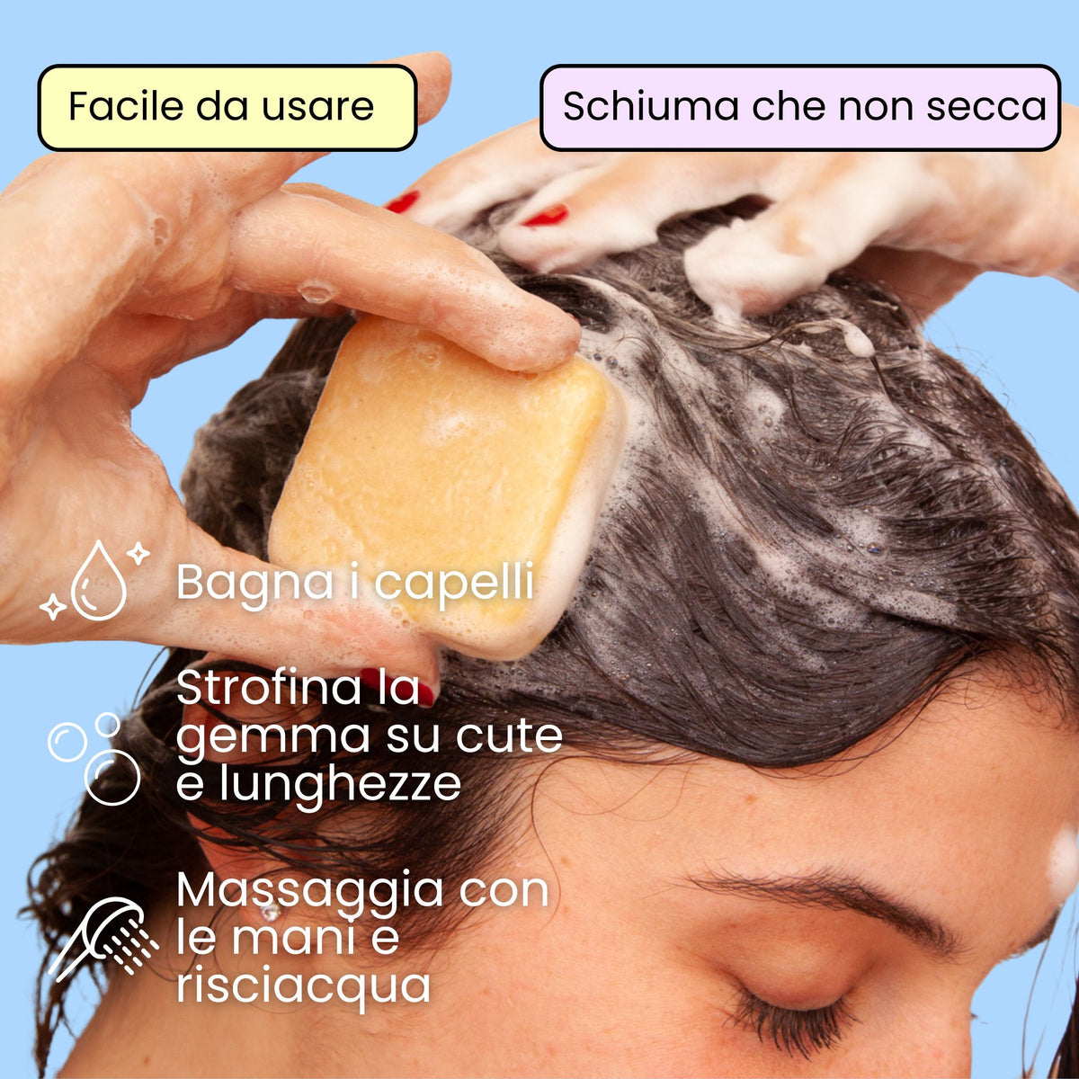 Kit cute sensibile - Shampoo Solido e Balsamo