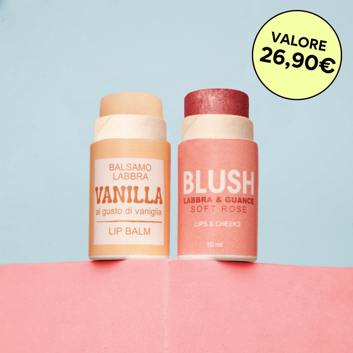 Balsamo labbra + Blush Soft Rose