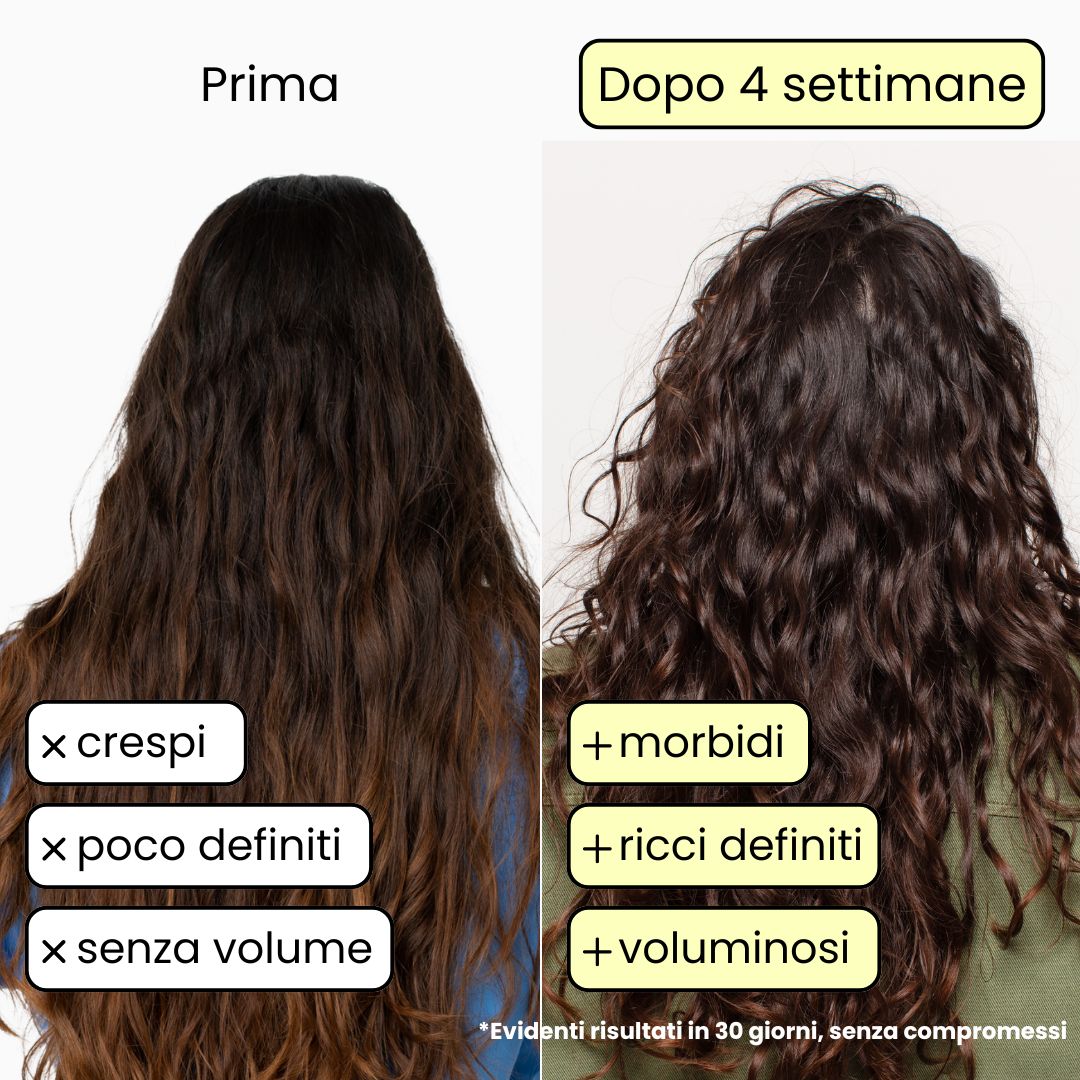 Gift Box per capelli Secchi, Crespi o Ricci - Curly Boost Anticrespo