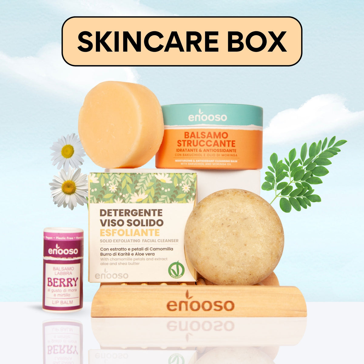 Gift Box Skincare per pelli sensibili e Detersione Quotidiana