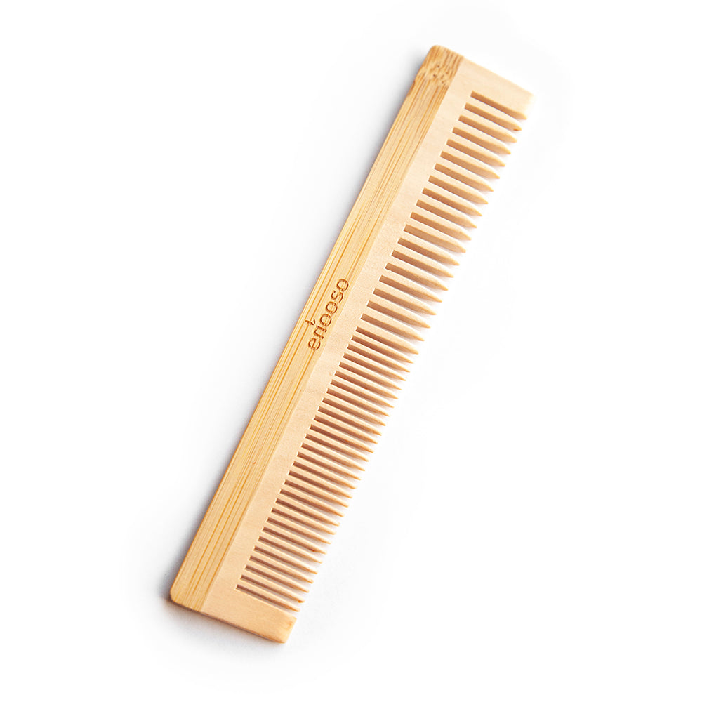 pettine in legno bambù bamboo naturale artigianale ecosostenibile 
